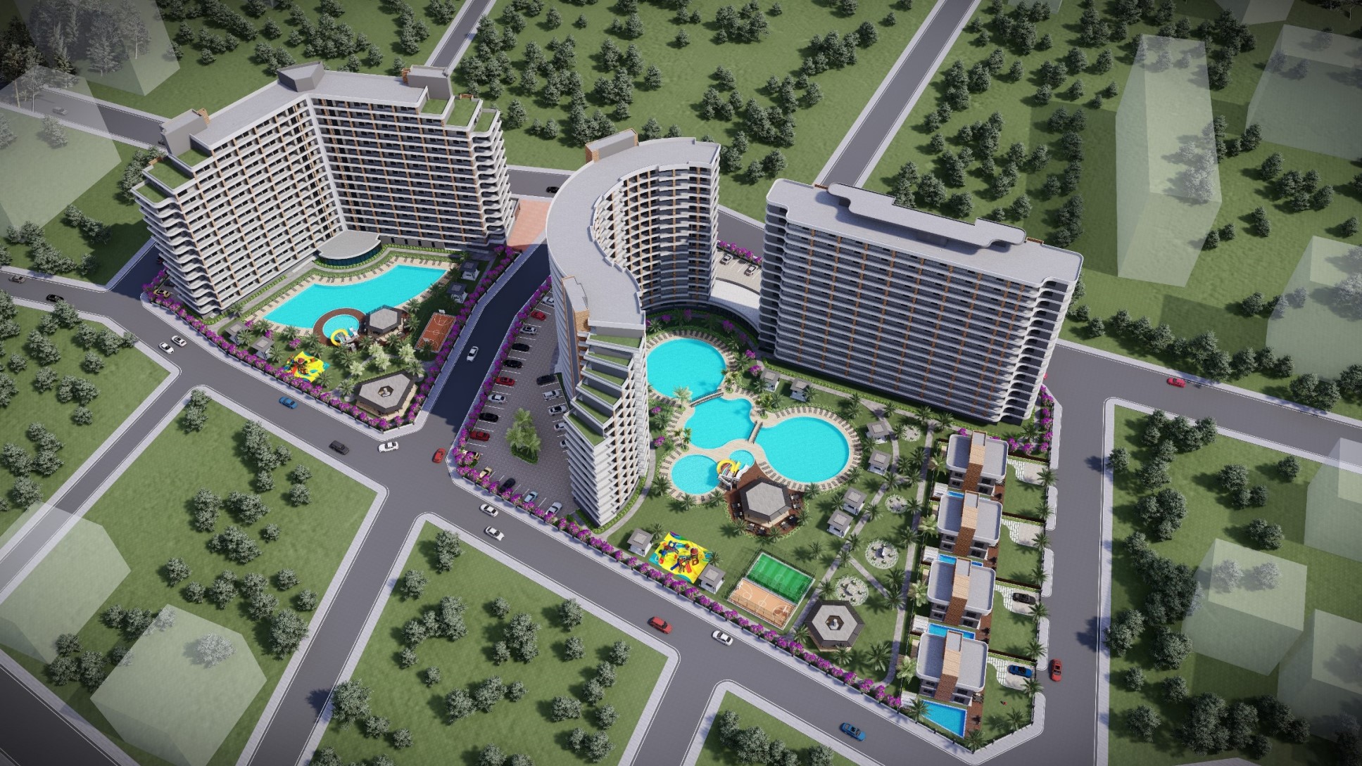 Image of Modern residential complex just 150 meters from the Mediterranean coast
